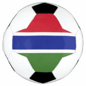 Gambia Flag Voetbal (Voorkant)