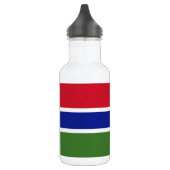 Gambia Flag Waterfles (Links)