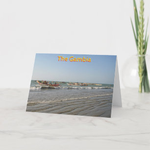 Gambia Kaart