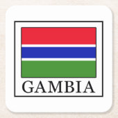 Gambia Kartonnen Onderzetters (Voorkant)