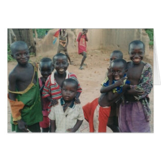 Gambia Kinderen (Gambia Village Series Card #4)