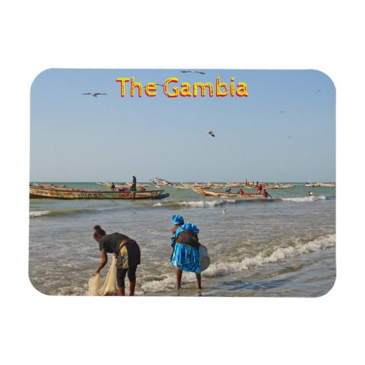 Gambia Magneet (Horizontaal)