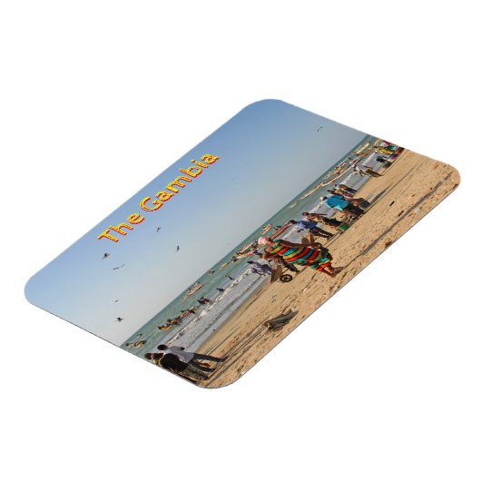 Gambia Magneet (Linkerzijde)