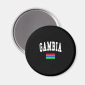 GAMBIA MAGNEET (Voorkant / Achterkant)