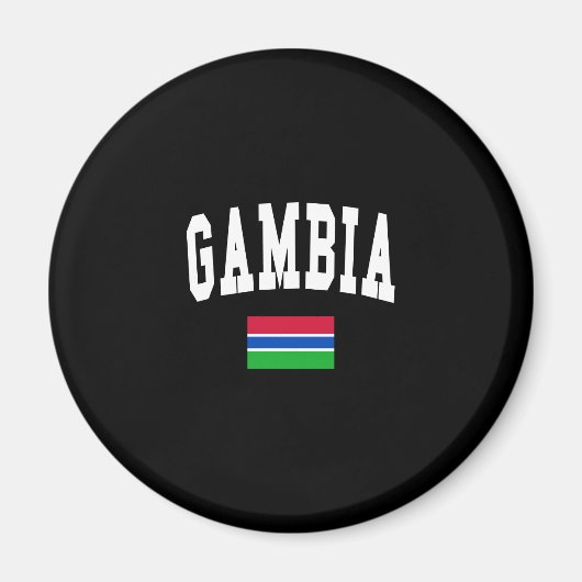 GAMBIA MAGNEET (Voorkant)