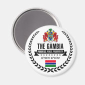 Gambia Magneet (Voorkant / Achterkant)