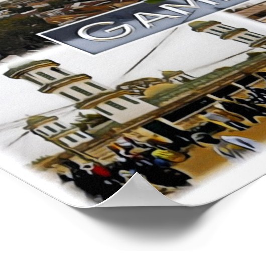 Gambia - Mozaïek - Poster (Hoek)