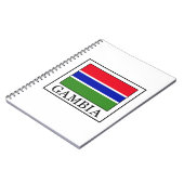 Gambia Notitieboek (Linkerzijde)