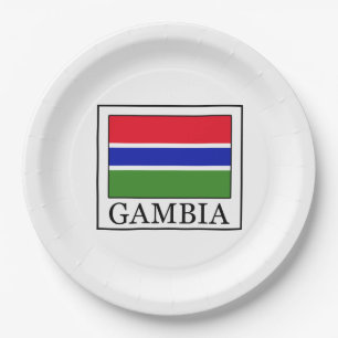 Gambia Papieren Bordje