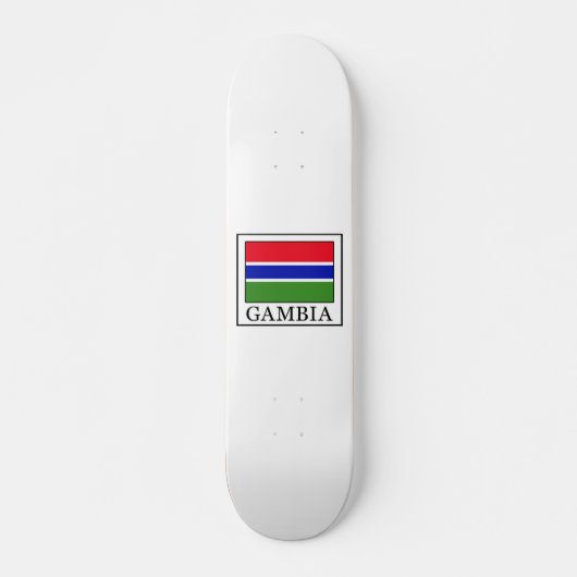 Gambia Persoonlijk Skateboard (Voorkant)