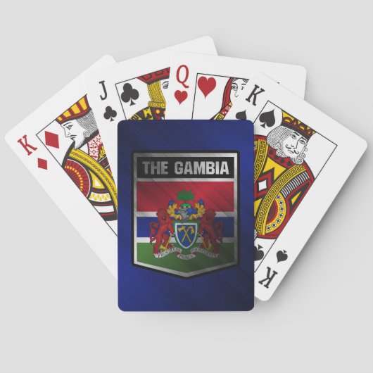 Gambia Pokerkaarten (Achterkant)