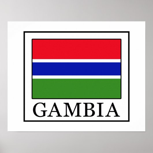 Gambia Poster (Voorkant)