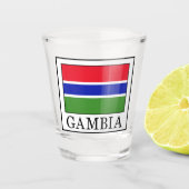 Gambia Shot Glas (Voorkant)