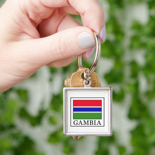 Gambia Sleutelhanger (Hand)