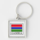 Gambia Sleutelhanger (Voorkant)