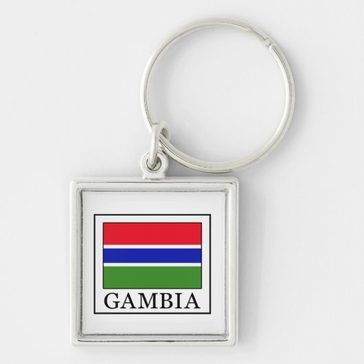 Gambia Sleutelhanger (Voorkant)