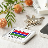 Gambia Sleutelhanger (Zijkant)