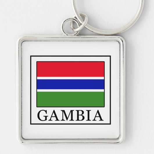 Gambia Sleutelhanger (Voorkant)
