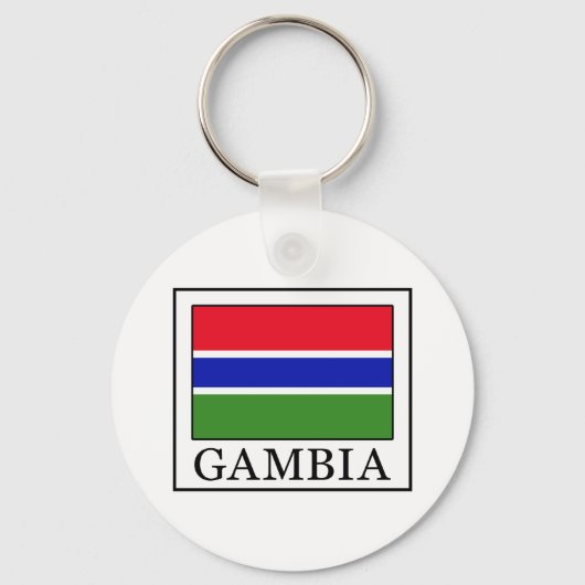 Gambia Sleutelhanger (Voorkant)