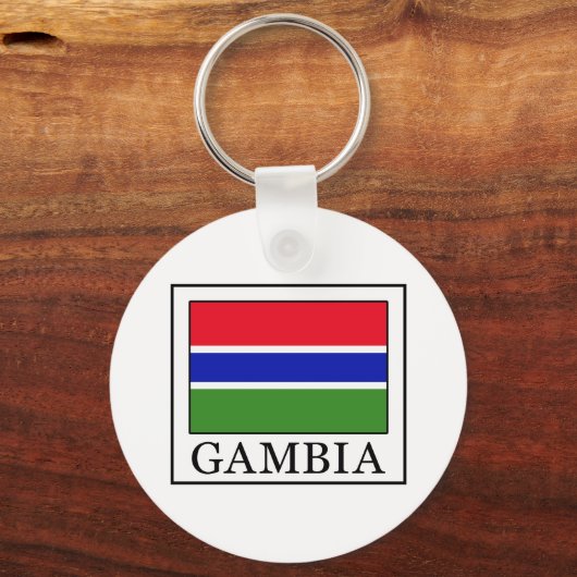 Gambia Sleutelhanger (Voorkant)