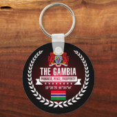 Gambia Sleutelhanger (Voorkant)