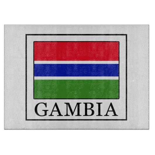 Gambia Snijplank (Voorkant)