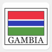 Gambia sticker (Voorkant)