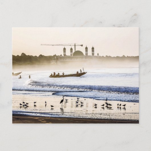 Gambia Sunrise Briefkaart (Voorkant)