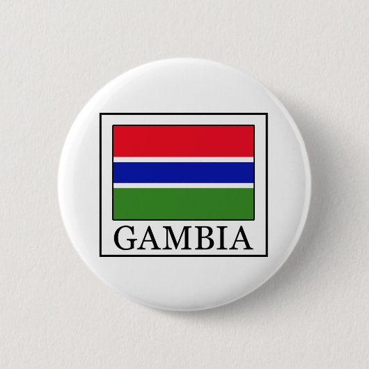 Gambia-toets Ronde Button 5,7 Cm (Voorkant)