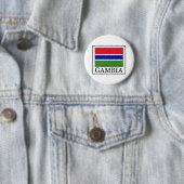 Gambia-toets Ronde Button 5,7 Cm (In situ)