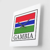 Gambia Vierkante Klok (Hoek)