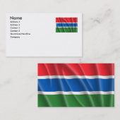 GAMBIA VISITEKAARTJE (Voorkant / Achterkant)