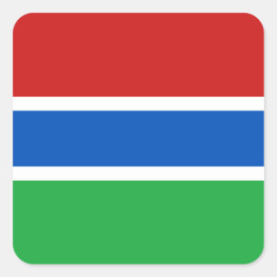 Gambia Vlag Sticker