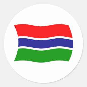Gambia Vlag Sticker