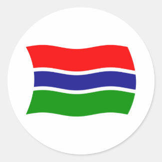 Gambia Vlag Sticker