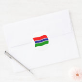 Gambia Vlag Sticker (Envelop)