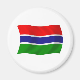 Gambia Vlagmagneet Magneet