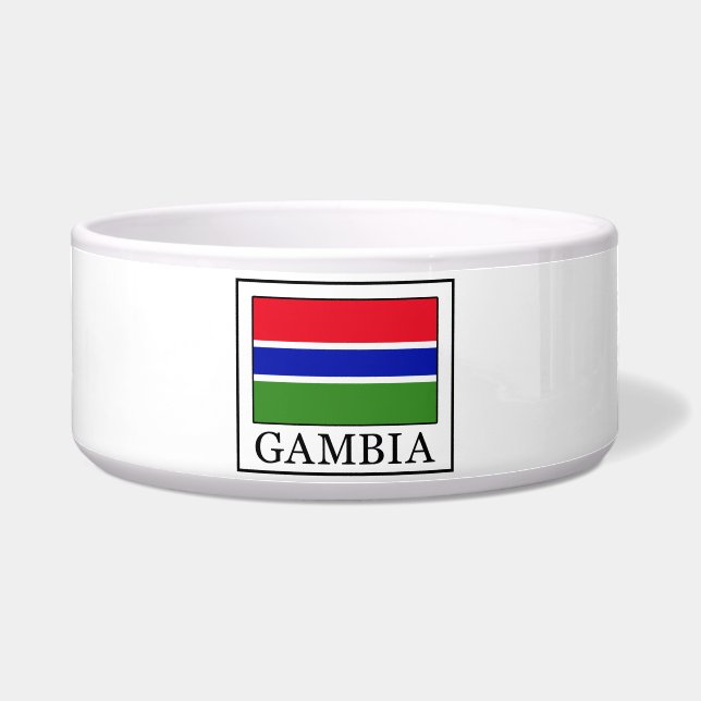 Gambia Voerbakje (Voorkant)