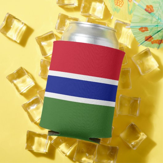 Gambiaanse vlag blikjeskoeler (Insitu Zomer)