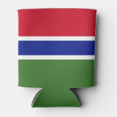 Gambiaanse vlag blikjeskoeler (Voorkant)