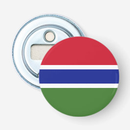 Gambiaanse vlag button flesopener