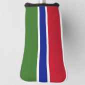 Gambiaanse vlag golfheadcover (Draai 90)