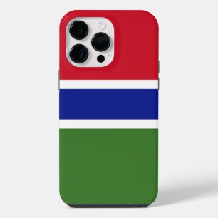 Gambiaanse vlag iPhone 14 pro max hoesje