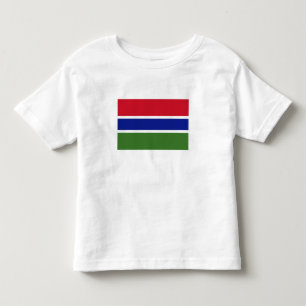 Gambiaanse vlag kinder shirts