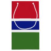 Gambiaanse vlag klein cadeauzakje (Achterkant)
