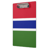 Gambiaanse vlag klembord (Links)