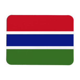 Gambiaanse vlag magneet
