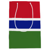 Gambiaanse vlag medium cadeauzakje (Voorkant)