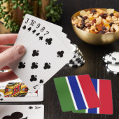 Gambiaanse vlag pokerkaarten (Insitu)