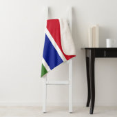 Gambiaanse vlag sherpa deken (In situ)
